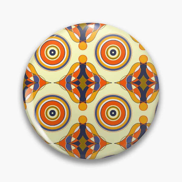 Item preview, Orange and navy pattern designed and sold by SonArserker.
