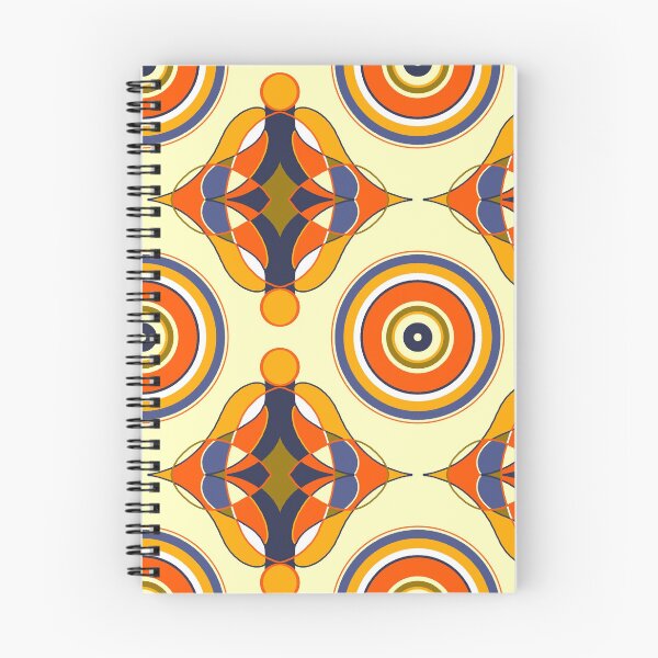 Item preview, Orange and navy pattern designed and sold by SonArserker.