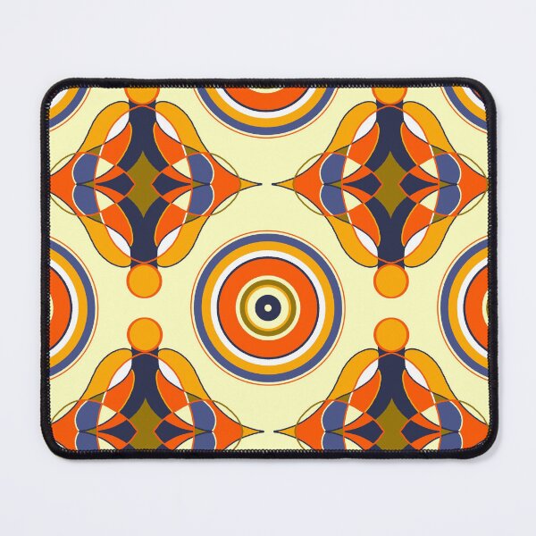 Item preview, Orange and navy pattern designed and sold by SonArserker.