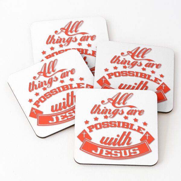 Item preview, All Things Are Possible With Jesus designed and sold by Awarrie.