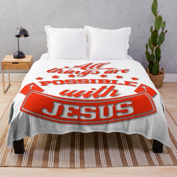 Item preview, All Things Are Possible With Jesus designed and sold by Awarrie.
