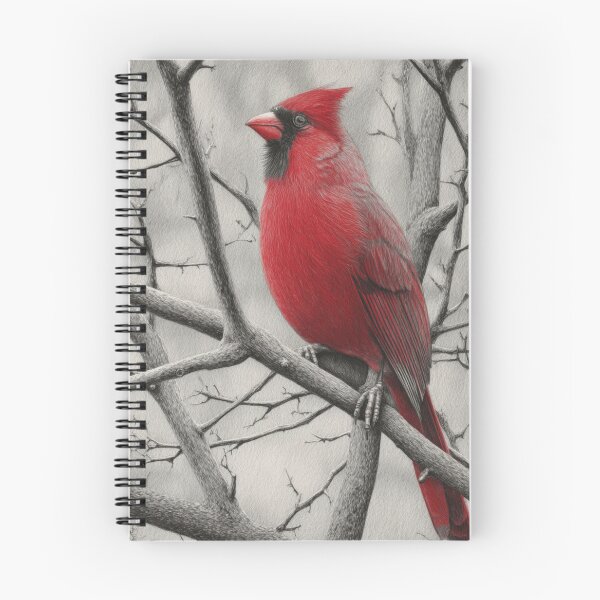 Item preview, A Cardinal among bare winter branches, Birds in Motion designed and sold by CDC40.