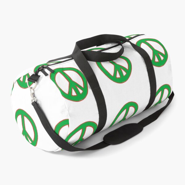 Item preview, Peace Symbol Disarmament Peace Sign Green and Red designed and sold by CovetedCove.