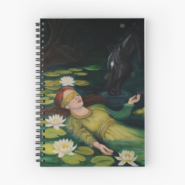 Item preview, Ophelia - Reborn, a modern take on an original piece by  Sir John Everett Millais, designed and sold by Mandeigh Wells.