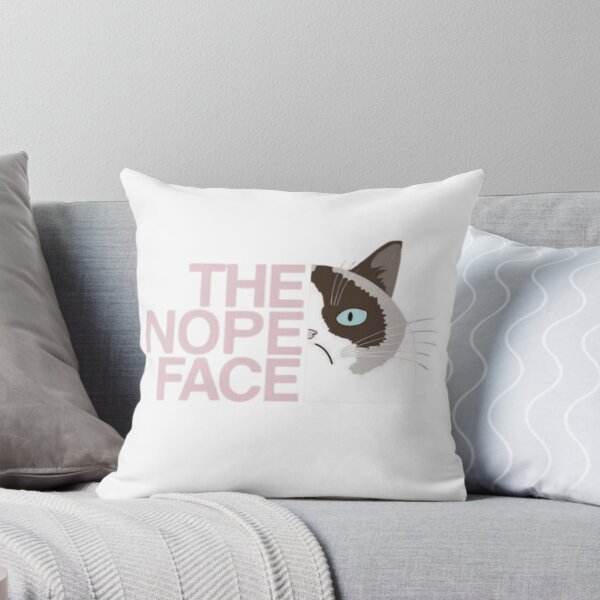 Item preview, The Nope Face – Grumpy Cat Parody Design designed and sold by WATEKE.