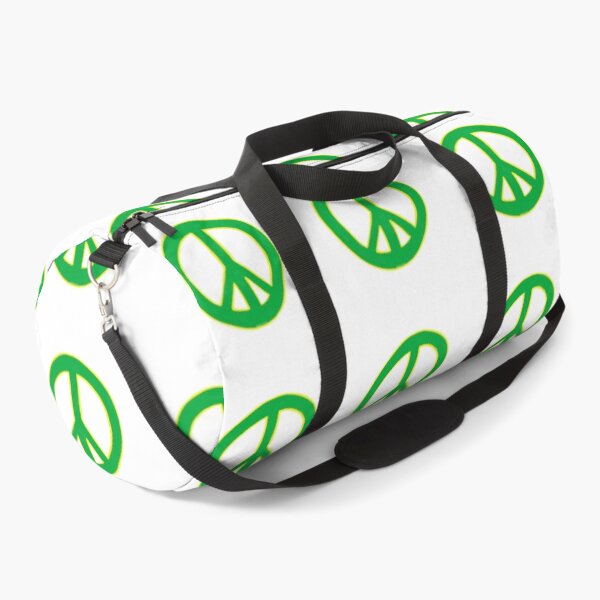 Item preview, Peace Symbol Disarmament Peace Sign Green and Yellow designed and sold by CovetedCove.