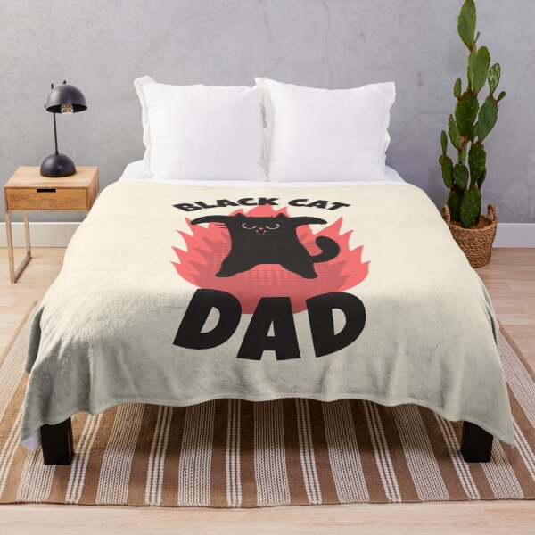 Item preview, Black cat dad designed and sold by Morcawork.