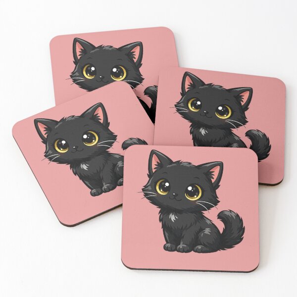 Item preview, Black Cat | Mystical Feline Typography Design designed and sold by VasiArtLab.