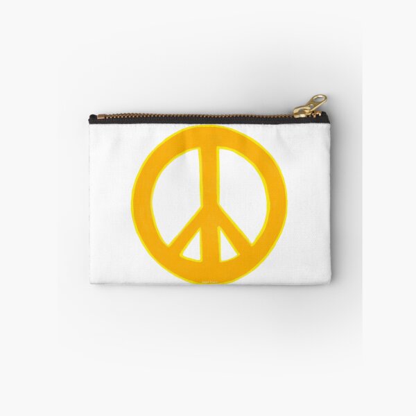 Item preview, Peace Symbol Disarmament Peace Sign Orange and Yellow designed and sold by CovetedCove.