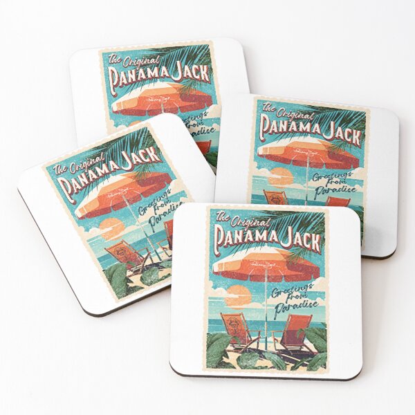 Item preview, The Best of Panama Jack Original Logo Caribbean Collection for Living Classic Style stamp designed and sold by best-of-panama.