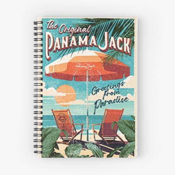 Item preview, The Best of Panama Jack Original Logo Caribbean Collection for Living Classic Style stamp designed and sold by best-of-panama.