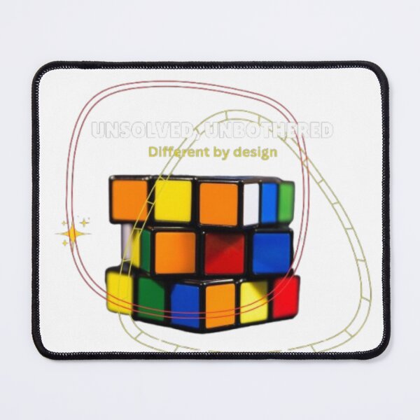 Item preview, Colorful Abstract Puzzle Cube Geometric Art designed and sold by Slay29.