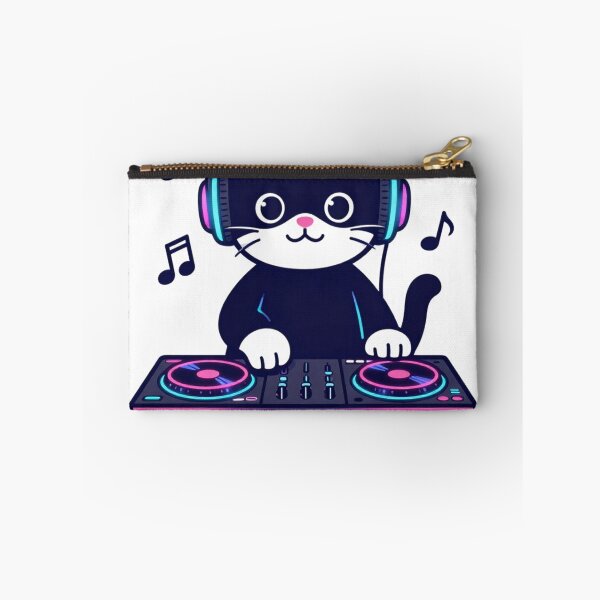Item preview, Drop The Beat Not Me Off The Table – Funny DJ Cat designed and sold by GoldenPaw Society.