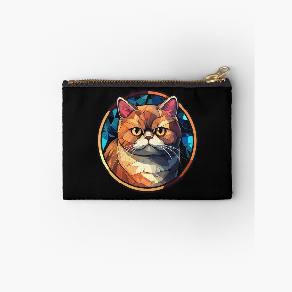 Item preview, Exotic Shorthair Cat Stained Glass Leadlight Artistic Design Boys Girls designed and sold by rafaeltto.