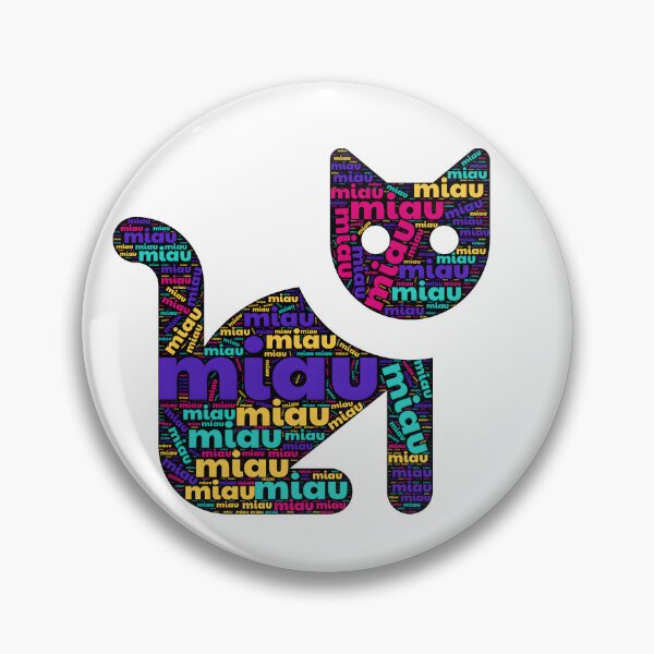 Item preview, Four colors cat word cloud Meow meow meow designed and sold by ParadoxParadox.