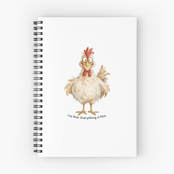 Item preview, Crazy Chicken Smile - Funny Rooster Cartoon designed and sold by DreamyBrushArt.