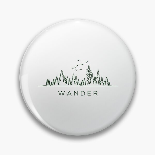 Item preview, Wander Forest Line Art Silhouette with Birds designed and sold by Amir Faysal.