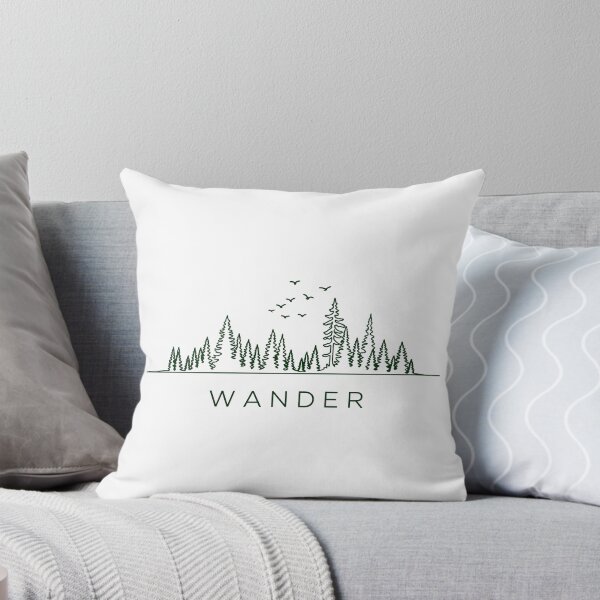 Item preview, Wander Forest Line Art Silhouette with Birds designed and sold by Amir Faysal.