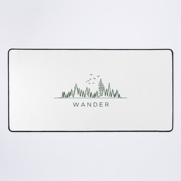 Item preview, Wander Forest Line Art Silhouette with Birds designed and sold by Amir Faysal.