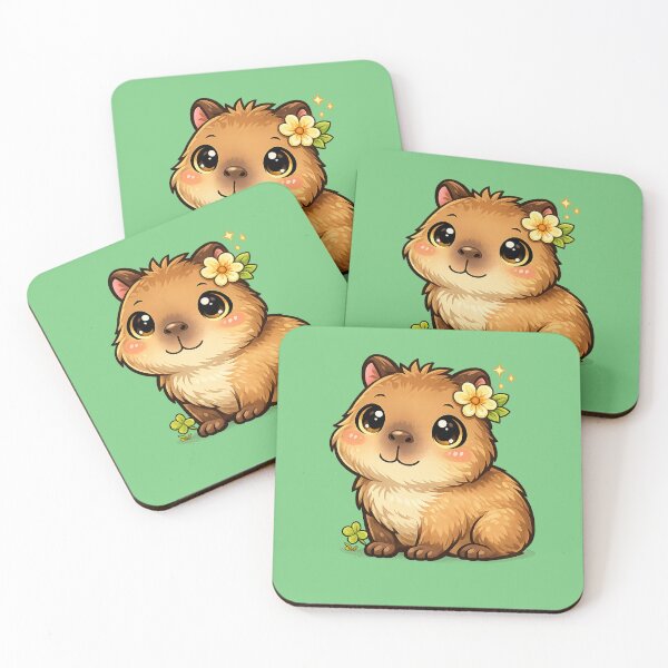 Item preview, Capybara | Cute Animal Typography Design designed and sold by VasiArtLab.