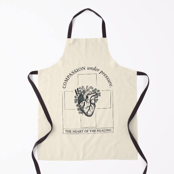 Item preview, Compassion Under Pressure Medical Anatomical Heart Cross designed and sold by Zazz Lee.