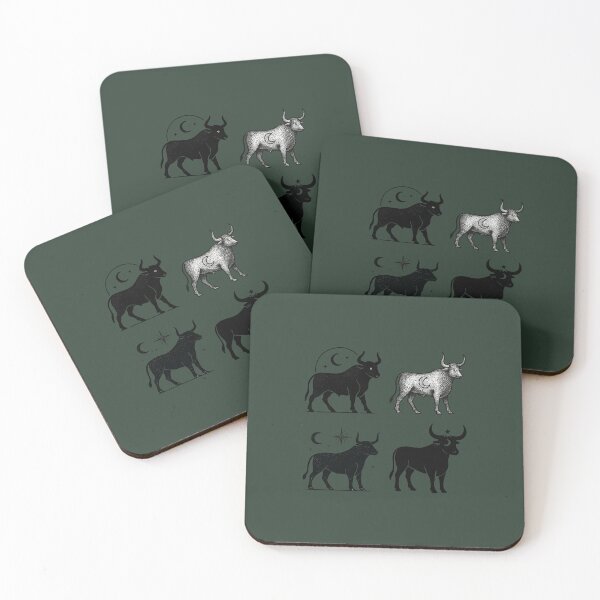 Item preview, Mystical Celestial Taurus: Dark Academia Bulls designed and sold by mijaczeek.