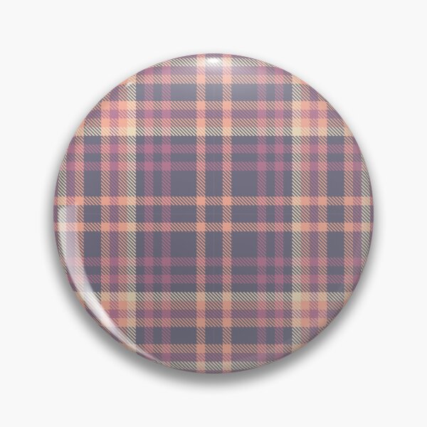 Item preview, Soft Pink and Orange and White Tartan Pattern designed and sold by TeeGeeTees.