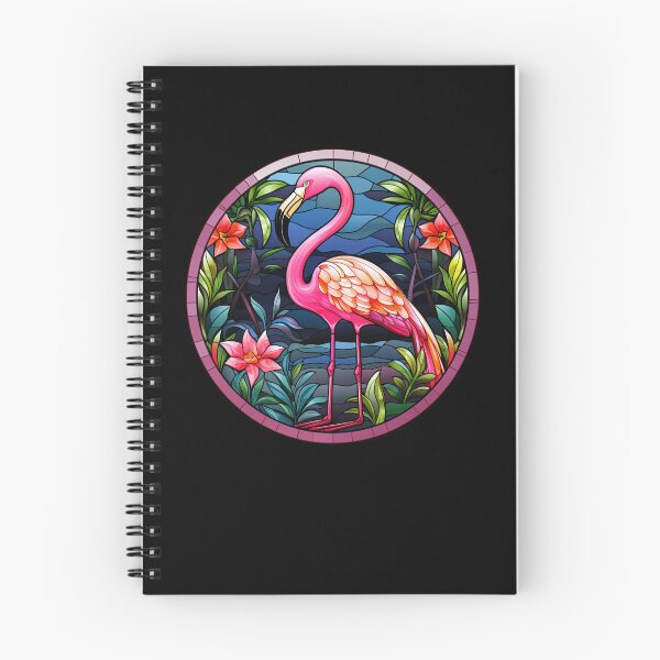 Item preview, Flamingo Stained Glass Leadlight Artistic Design Boys Girls designed and sold by rafaeltto.