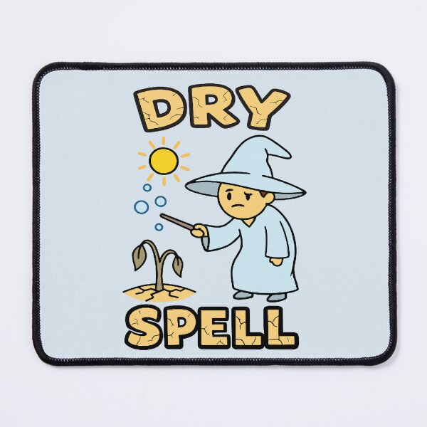 Item preview, Dry Spell - Wizard Failing to Water Plant designed and sold by Regal Rev.