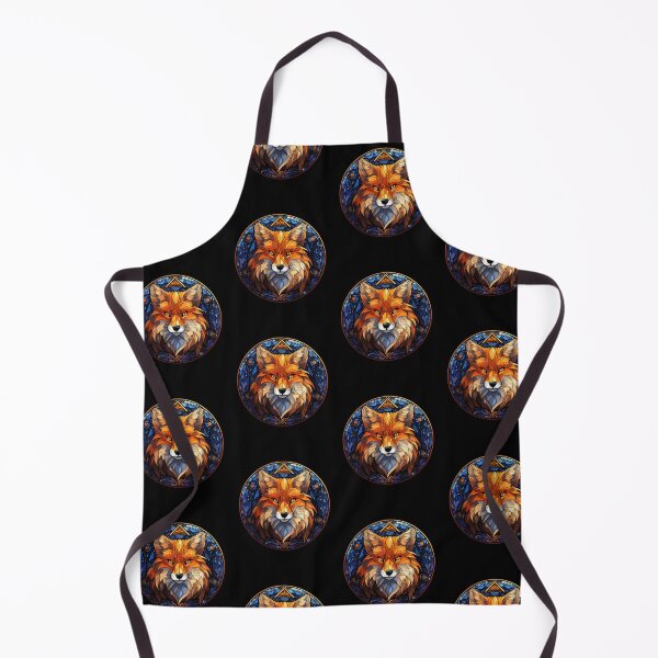 Item preview, Fox Stained Glass Leadlight Artistic Design Boys Girls designed and sold by rafaeltto.