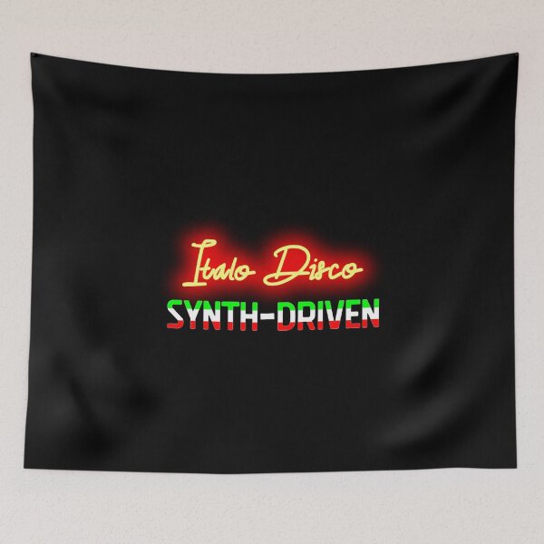Item preview, Italo Disco Retro Synth Driven designed and sold by Graphroad.