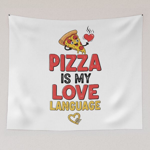 Item preview, Pizza Is My Love Language designed and sold by Amir Faysal.