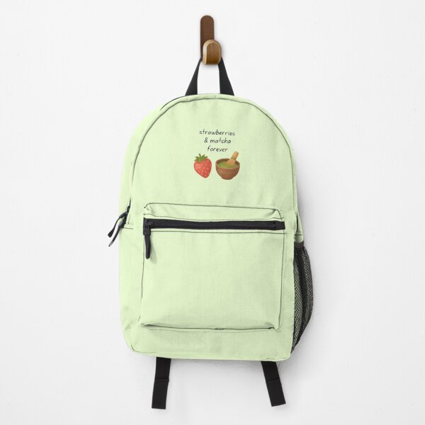 Item preview, Strawberries & Matcha Forever | Cute Matcha Lover Watercolour Design designed and sold by My Gluten Free Life UK.