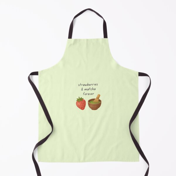 Item preview, Strawberries & Matcha Forever | Cute Matcha Lover Watercolour Design designed and sold by My Gluten Free Life UK.