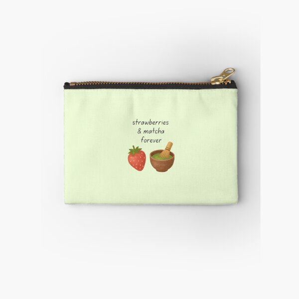 Item preview, Strawberries & Matcha Forever | Cute Matcha Lover Watercolour Design designed and sold by My Gluten Free Life UK.