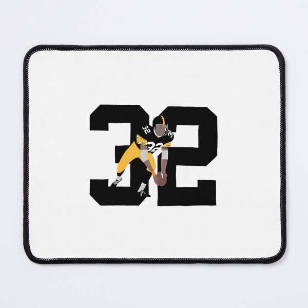 Aperçu de l'œuvre Franco Harris 32 Silhouette de Pittsburgh créée et vendue par PeaceTypo.