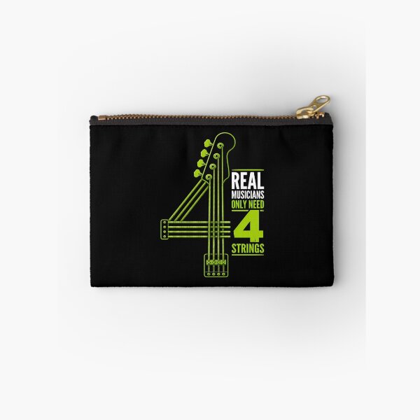 Item preview, Real Musicians Only Need 4 Strings  - Funny Bass Player designed and sold by Art-Arcade6.