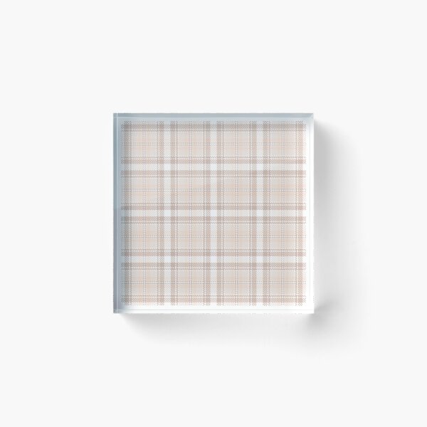 Item preview, Brown and Beige Tartan Pattern designed and sold by TeeGeeTees.