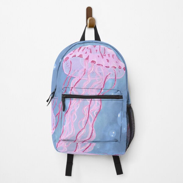 Item preview, Purple striped Jelly Fish design designed and sold by tigerlilyz.
