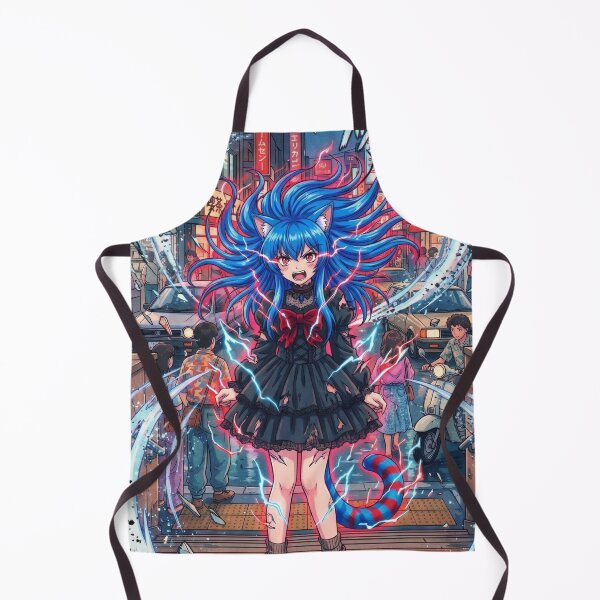 Item preview, Tsubaki Minako – Neon no Kodō Shikkōsha  /  Tsubaki Minako – Neon Pulse Enforcer designed and sold by dragon580 // Waaa… the killer shark ran away.