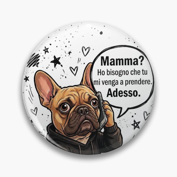 Item preview, funny french bulldog phone case white designed and sold by Brizione88.