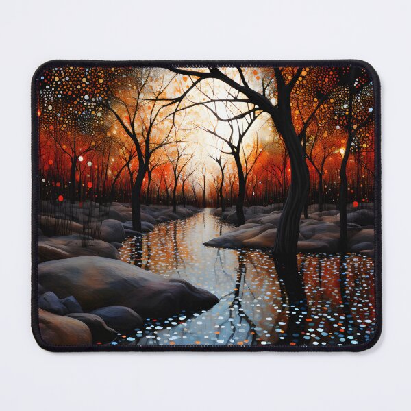 Item preview, Litchfield Sunset Reflections Dreamscape Contemporary Landscape Wall Art Masterpiece designed and sold by GrinGalore.
