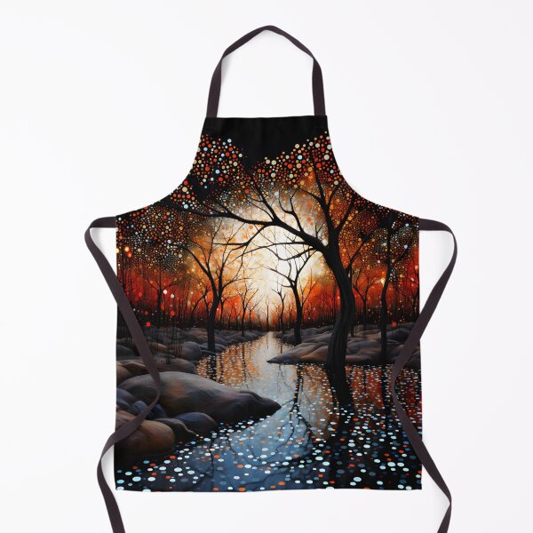 Item preview, Litchfield Sunset Reflections Dreamscape Contemporary Landscape Wall Art Masterpiece designed and sold by GrinGalore.