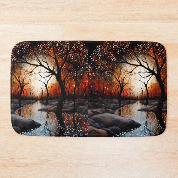 Item preview, Litchfield Sunset Reflections Dreamscape Contemporary Landscape Wall Art Masterpiece designed and sold by GrinGalore.