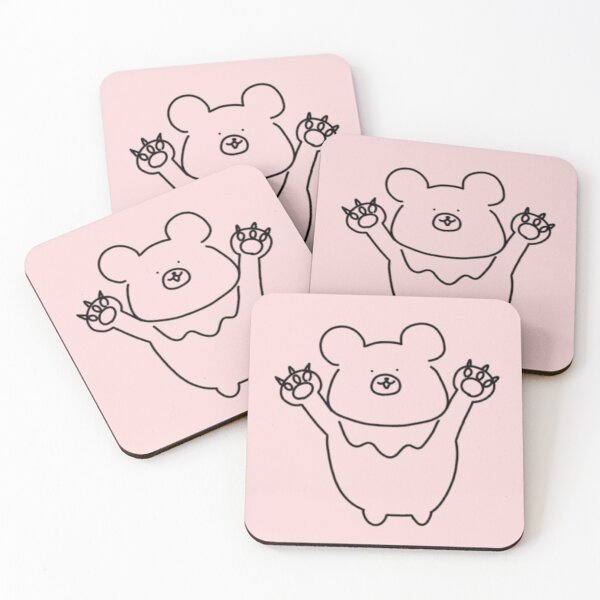 Item preview, Cute Minimalist Line Art Bear Waving Hands designed and sold by EllaCraftz.