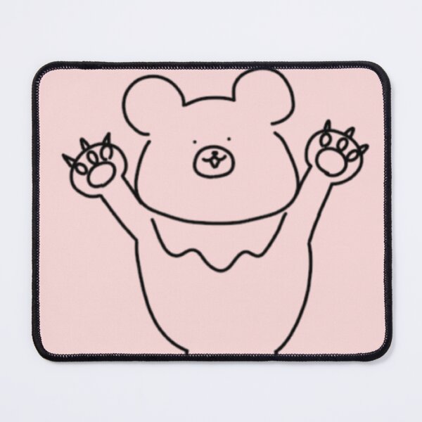 Item preview, Cute Minimalist Line Art Bear Waving Hands designed and sold by EllaCraftz.