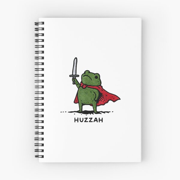 Item preview, Hourra, grenouille avec épée designed and sold by PeaceTypo.