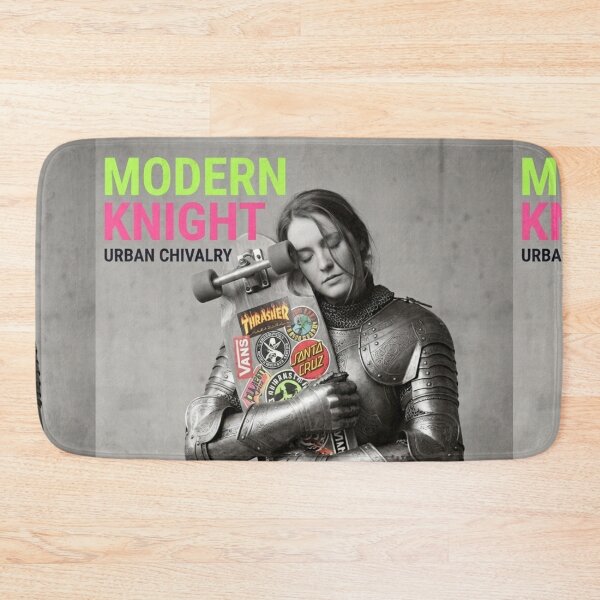 Item preview, Knight Shreds the Sticker Plague and Accidentally Invents Urban Chivalry designed and sold by Print Fiction.