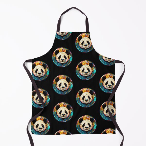 Item preview, Giant Panda Stained Glass Leadlight Artistic Design Boys Girls designed and sold by rafaeltto.