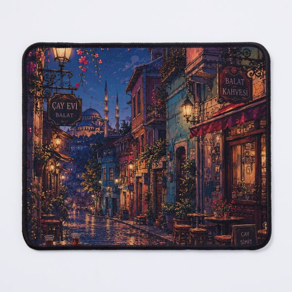 Item preview, Romantic dusk in Balat, Istanbul designed and sold by nirinalovell.